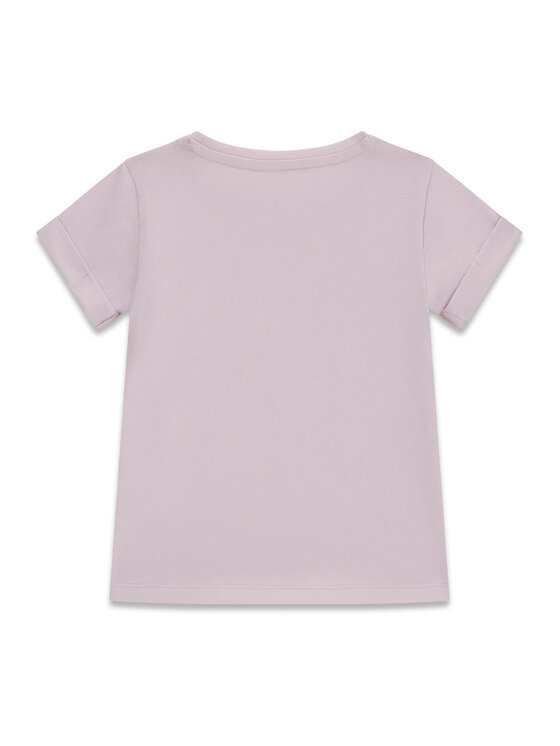 Guess Guess Tričko K6GI05 K6YW4 Fialová Regular Fit