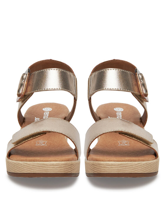Remonte Remonte Sandalen D0N52-90 Goldfarben
