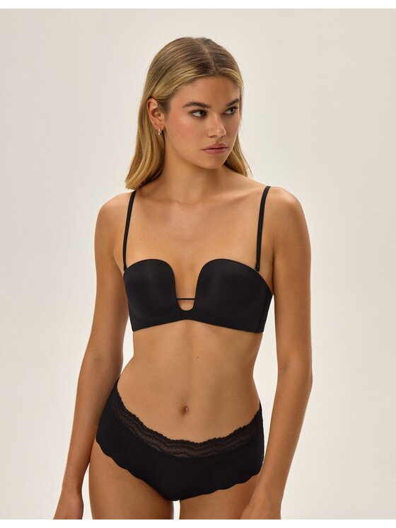 Esotiq Esotiq Biustonosz push-up 42295 Czarny