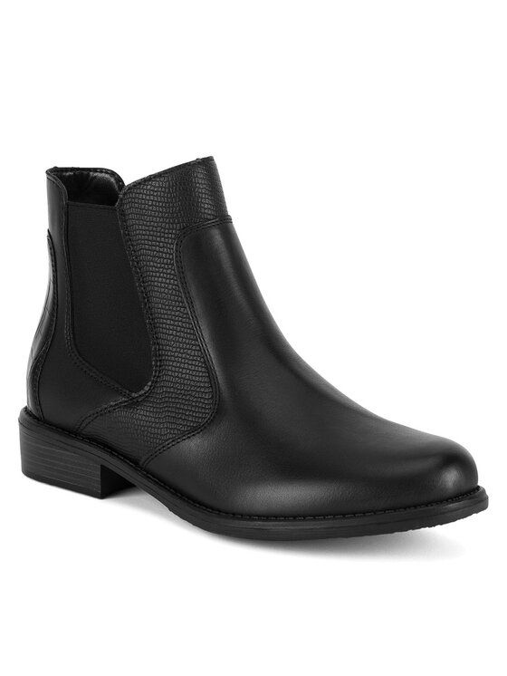 Remonte Remonte Botine D0F70-01 Negru