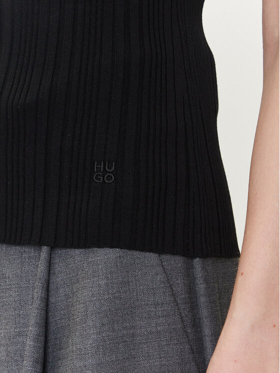 HUGO HUGO Särkpluus Sarepilk 50542597 Must Slim Fit