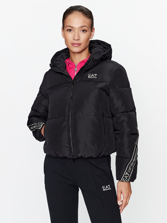 EA7 Emporio Armani Zimné bundy 6RTB25 TN8AZ 1200 Čierna Regular Fit