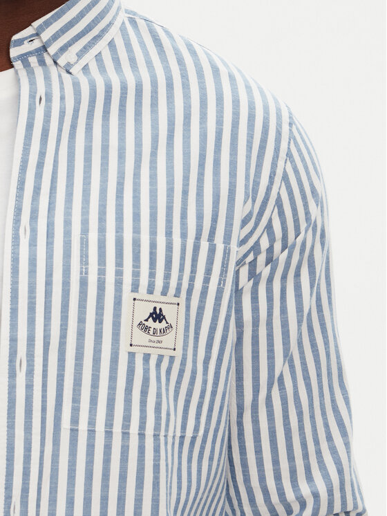 Robe di Kappa Robe di Kappa Πουκάμισο Nuno 63128NW Μπλε Regular Fit