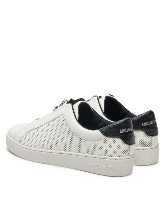 MICHAEL Michael Kors MICHAEL Michael Kors Снікерcи Keaton Zip Slip On 43R5KEFP1L Білий