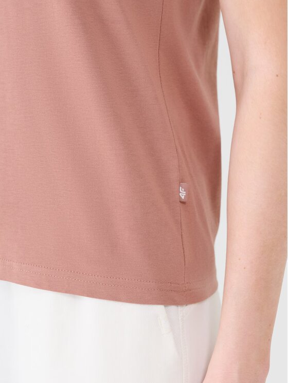 4F 4F T-shirt 4FWSS25TTSHF1991-11S Bianco Regular Fit