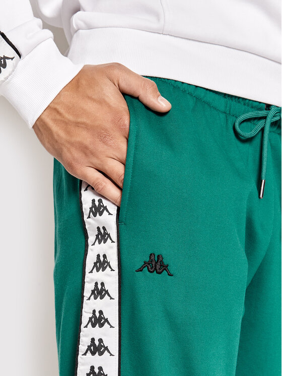 Kappa Kappa Спортивні штани 311037 Зелений Regular Fit