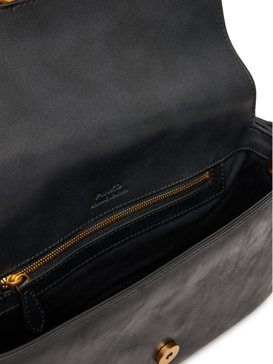 PINKO PINKO Handtasche Love One Classic Slouchy Fl PE 25 PLTT 104524 A2C2 Schwarz