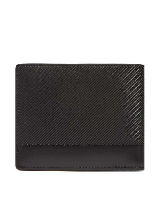 Tommy Hilfiger Tommy Hilfiger Μεγάλο Πορτοφόλι Ανδρικό Th Foundation Mini Cc Wallet AM0AM13507 Μαύρο