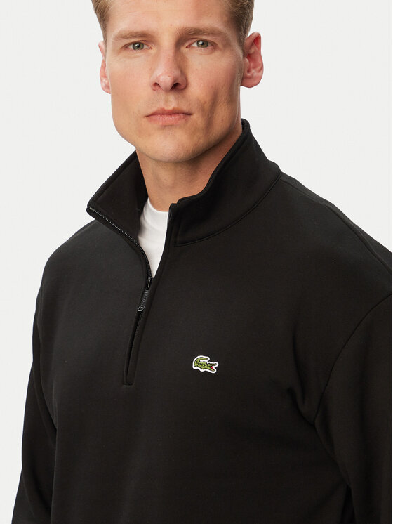 Lacoste Lacoste Majica dugih rukava SH8866 Crna Regular Fit