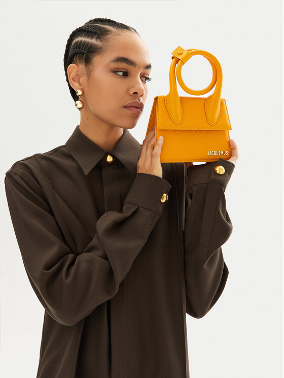 JACQUEMUS JACQUEMUS Torebka Le Chiquito 213BA005 Pomarańczowy