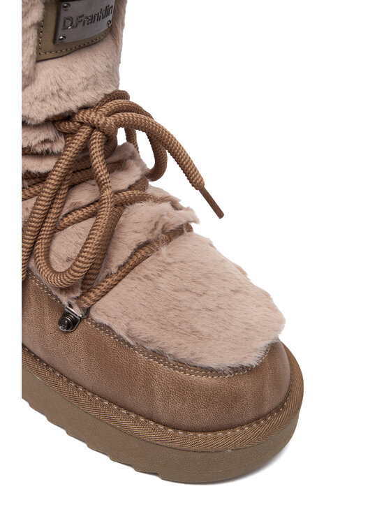 D.Franklin D.Franklin Stivali da neve DFSH370022 Marrone