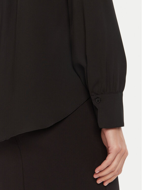 Rinascimento Rinascimento Риза CFC0125777003 Черен Regular Fit