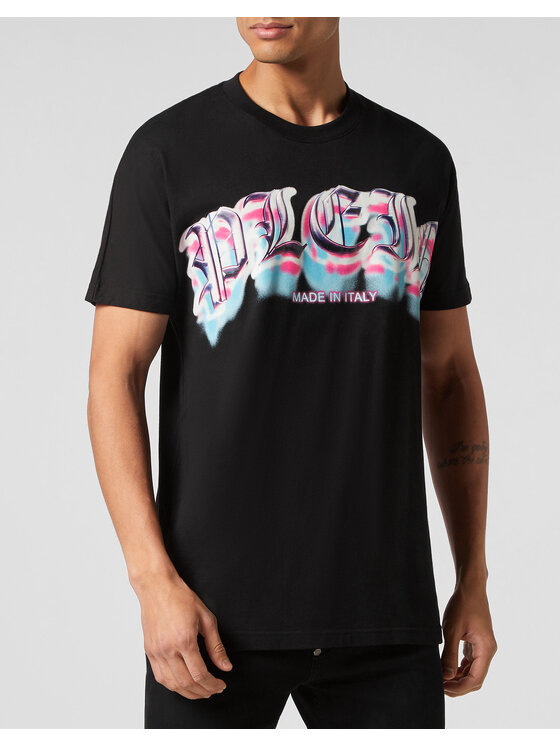 PHILIPP PLEIN PHILIPP PLEIN T-Shirt 1345 Černá Regular Fit