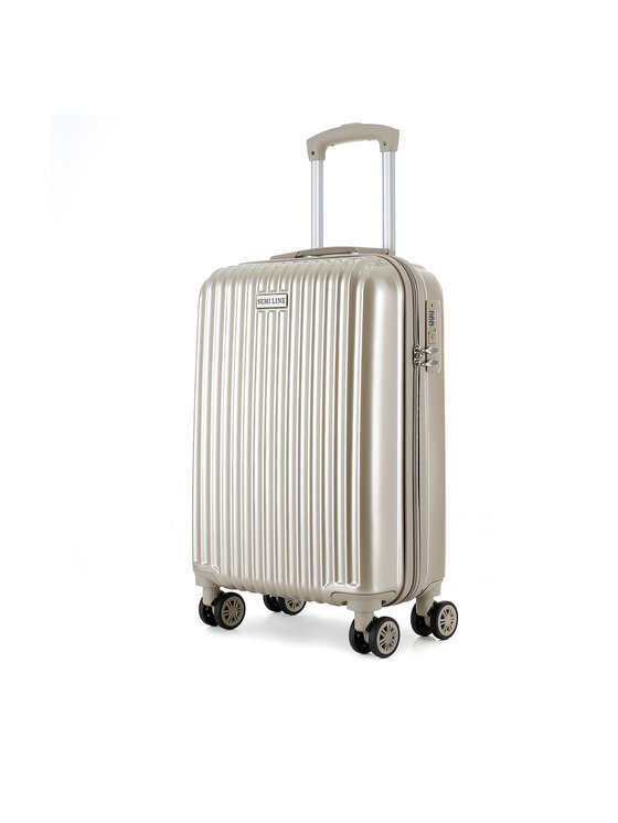 Semi Line Semi Line Самолетен куфар за ръчен багаж T5954-1 Златист