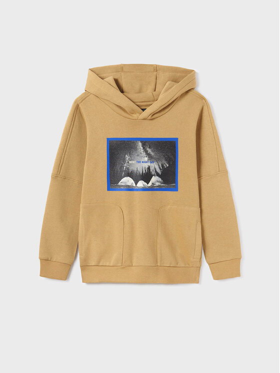 Mayoral Mayoral Суитшърт 7.424 Кафяв Regular Fit