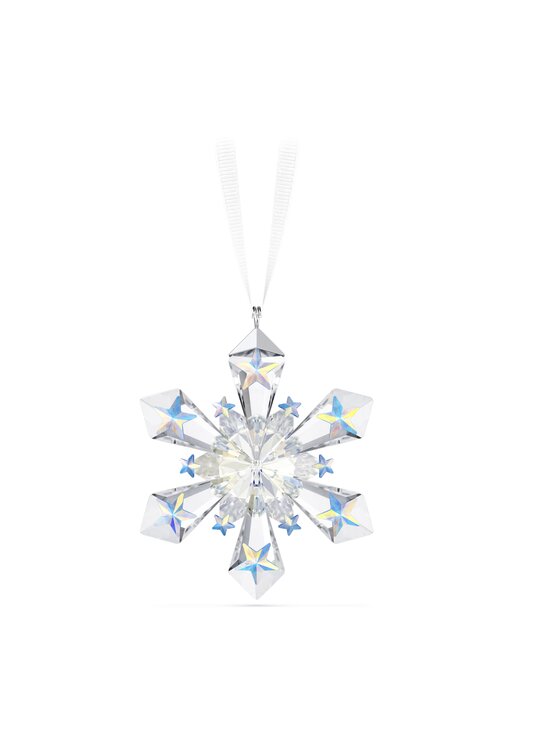 Swarovski Swarovski Ozdoba Holiday Classics Ozdobna Gwiazda 5684505 Srebrny