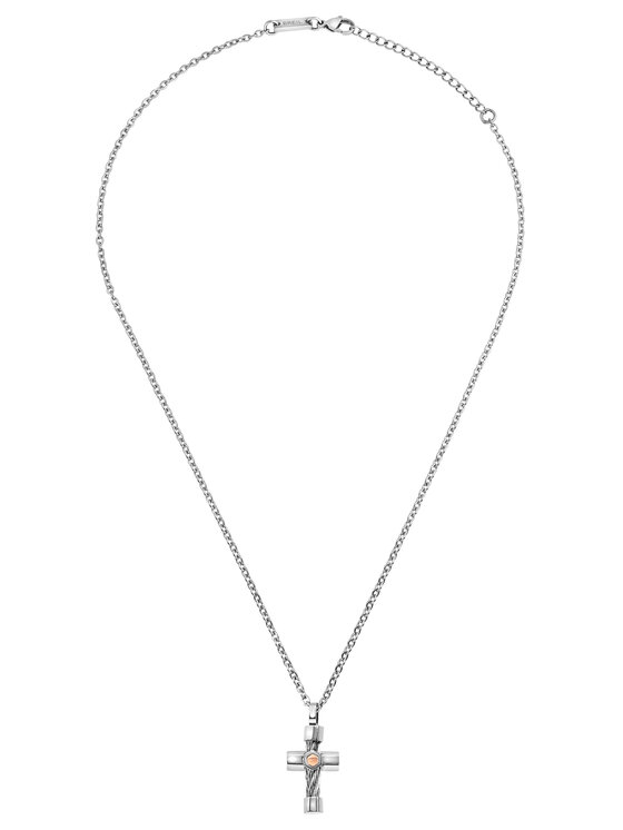 Breil Breil Naszyjnik 9K LOOP Srebrny