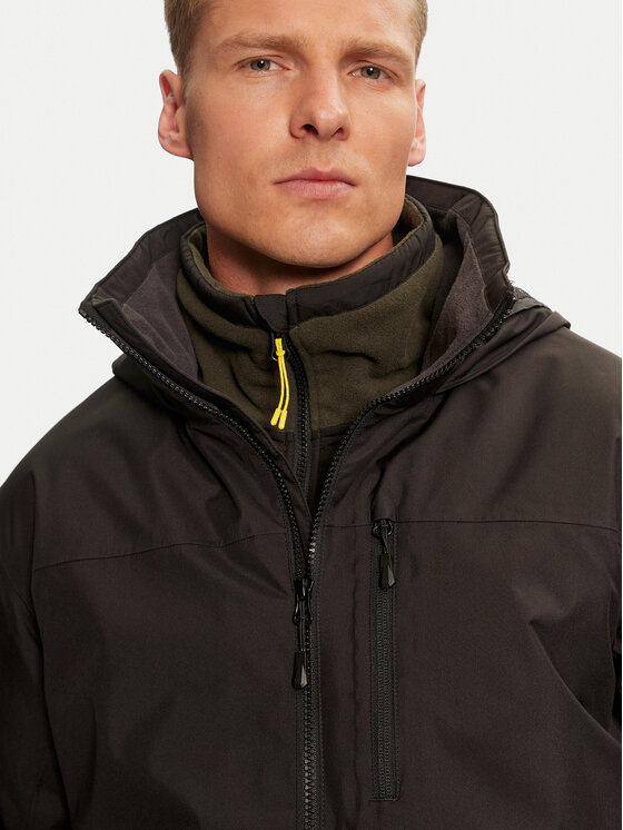 Helly Hansen Helly Hansen Námornícka bunda Midlayer Sailing 34442 Čierna Regular Fit