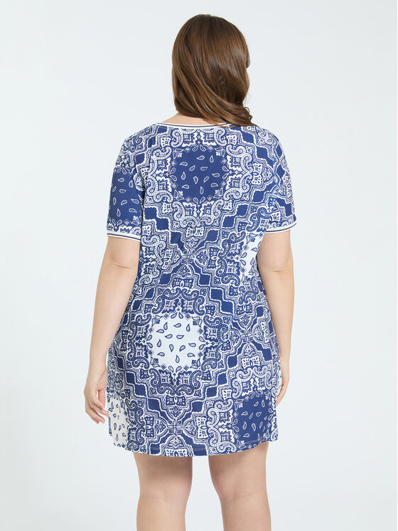 Fiorella Rubino Fiorella Rubino Vestito da giorno 7058L001253N0S1 Blu Regular Fit