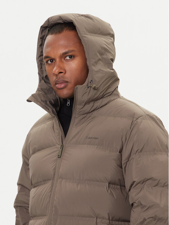 Calvin Klein Calvin Klein Pehelykabát LV04LD516G Bézs Regular Fit