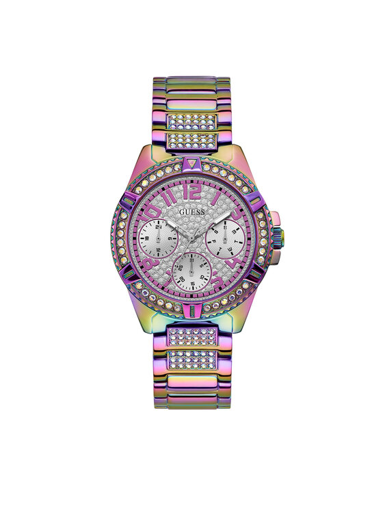 Guess Pulkstenis Lady GW0044L1 Rozā