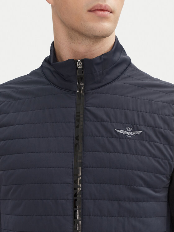 Aeronautica Militare Aeronautica Militare Mellény 251AB2206CT3264 Sötétkék Regular Fit