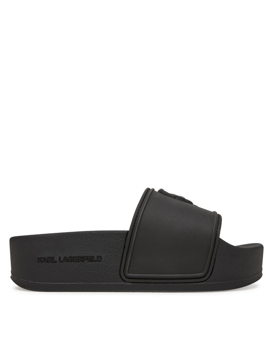 KARL LAGERFELD KARL LAGERFELD Papucs Kondo Maxi KL80819M Fekete