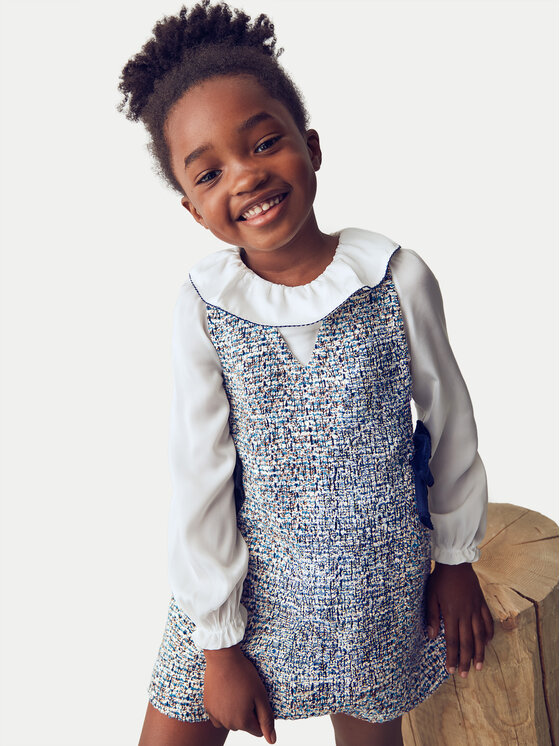 Mayoral Mayoral Vestito da giorno 4990 Grigio Regular Fit