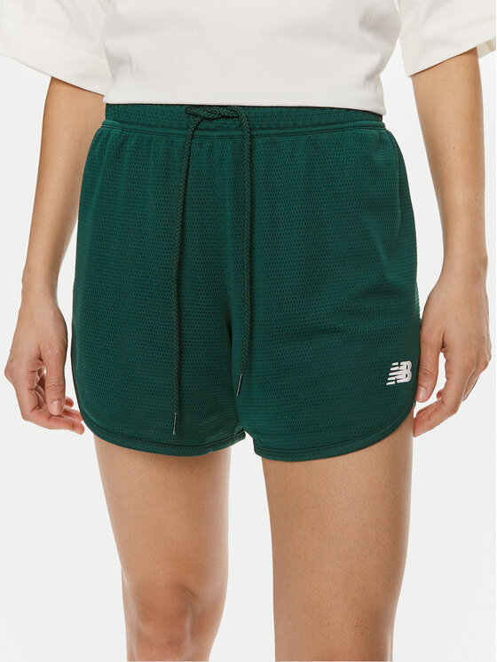 New Balance Športové kraťasy WS41510 Zelená Regular Fit