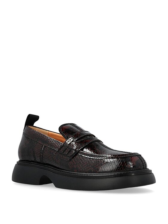 GANNI GANNI Mocassini S2894 Bordeaux