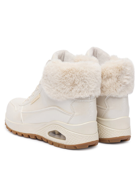 Skechers Skechers Škornji Uno Rugged 167821/OFWT Bela
