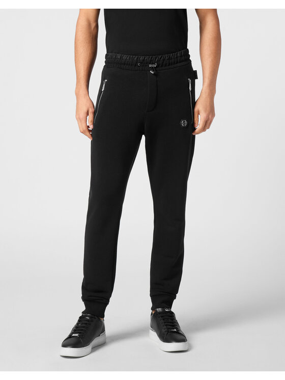PHILIPP PLEIN PHILIPP PLEIN Joggery 22619 Czarny Jogger Fit