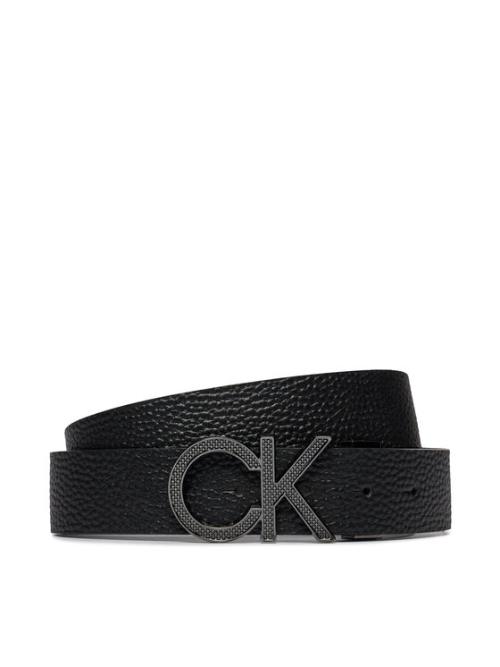 Curea pentru Bărbați Calvin Klein Adj/Rev Ck Pique Metal 35Mm K50K511337 Negru