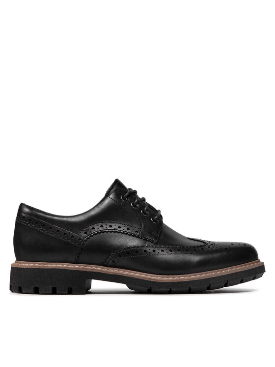 Clarks batcombe hot sale wing black