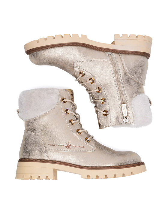 Beverly Hills Polo Club Beverly Hills Polo Club Schnürschuhe CS6135-02 Goldfarben