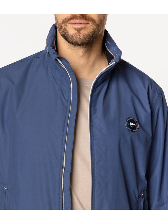 Lee Cooper Lee Cooper Kurtka bomber SERGIO 8320 Niebieski Regular Fit