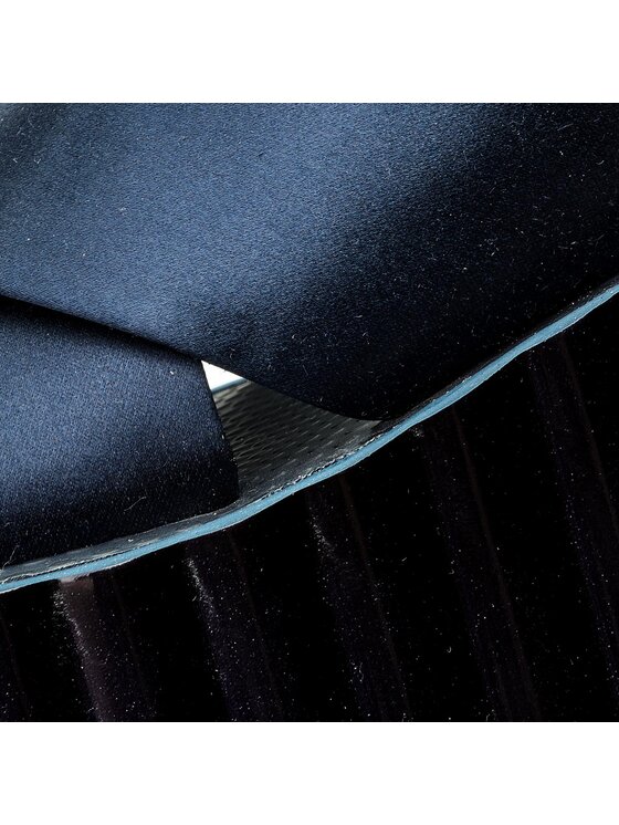 Tory Burch Tory Burch Natikači Scallop Wedge Flip Flop 39754 Mornarsko modra