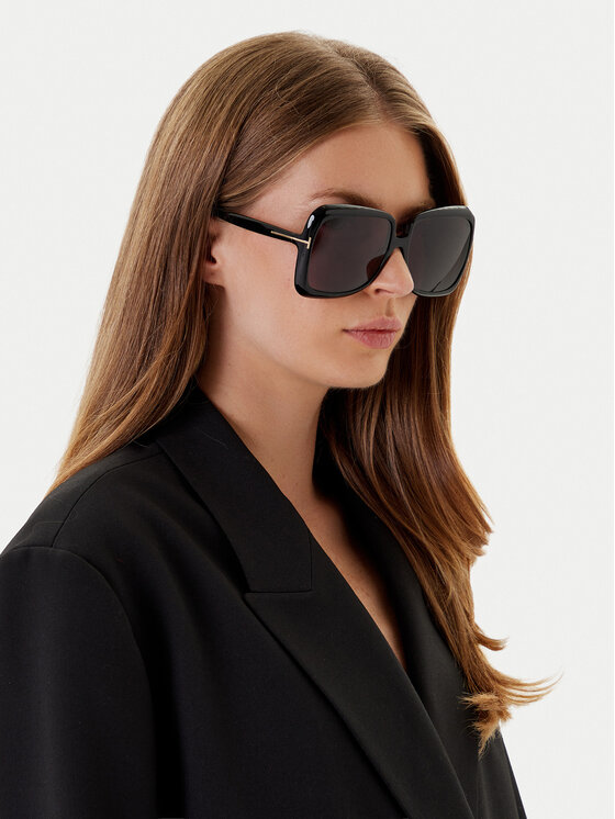 Tom Ford Tom Ford Ochelari de soare FT1156 01A Negru