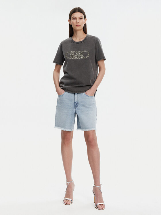 MICHAEL Michael Kors MICHAEL Michael Kors Pantaloncini di jeans MS59066FAU Blu Boyfriend Fit