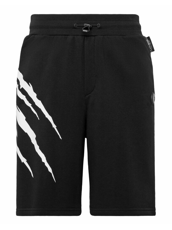Plein Sport Plein Sport Pantaloncini 8225 Nero Jogger Fit