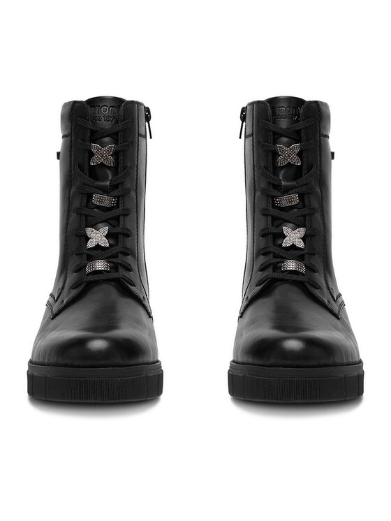 Remonte Remonte Schnürschuhe CEO-D2S73-00 Schwarz