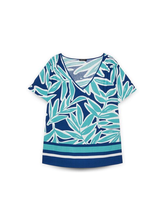 Fiorella Rubino Fiorella Rubino Blusa 2791T002290N0Z4 Blu Boxy Fit