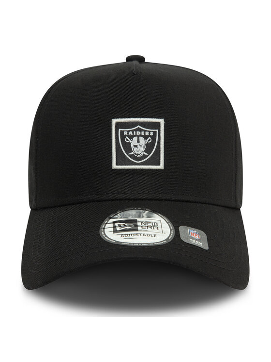 New Era New Era Czapka z daszkiem Las Vegas Raiders Metallic Patch 9FORTY E-Frame 60580709 Czarny