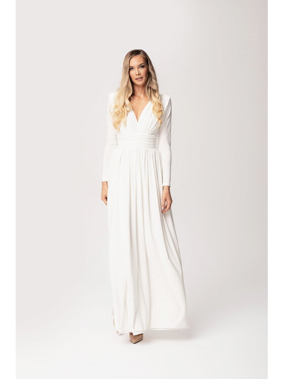 Aurora Aurora Sukienka wieczorowa Ślubna Adelle Biały Ladies Fit