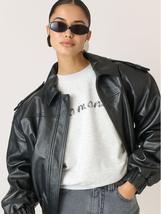 La Mania La Mania Felpa FIORA Grigio Classic Fit