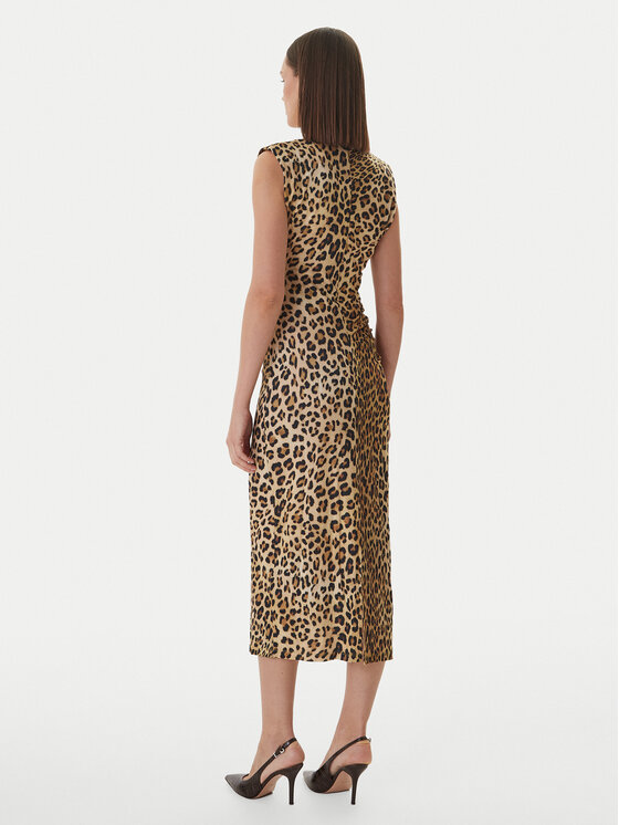 LOLA CASADEMUNT LOLA CASADEMUNT Повсякденна сукня LS2616152 Коричневий Regular Fit