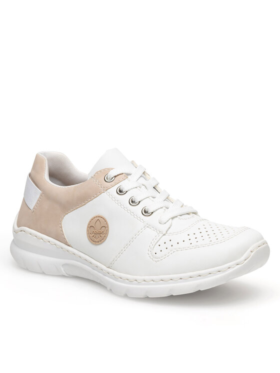 Rieker Rieker Sneakersy L3214-80 Biela