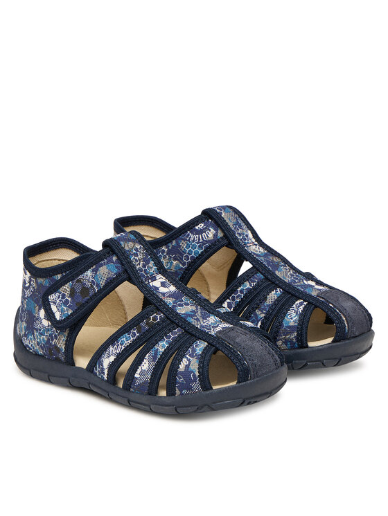 Froddo Froddo Kapcie Classic Slippers G1700443 S Granatowy