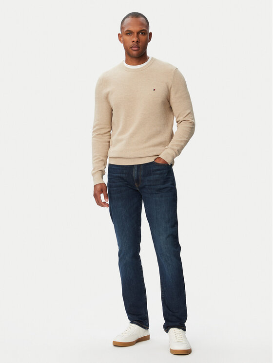 Tommy Hilfiger Tommy Hilfiger Пуловер Essential MW0MW36347 Светлобежов Regular Fit