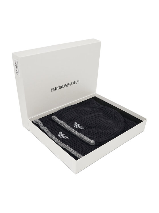 Emporio Armani Emporio Armani Set Schal und Mütze 628004 CC984 00020 Schwarz